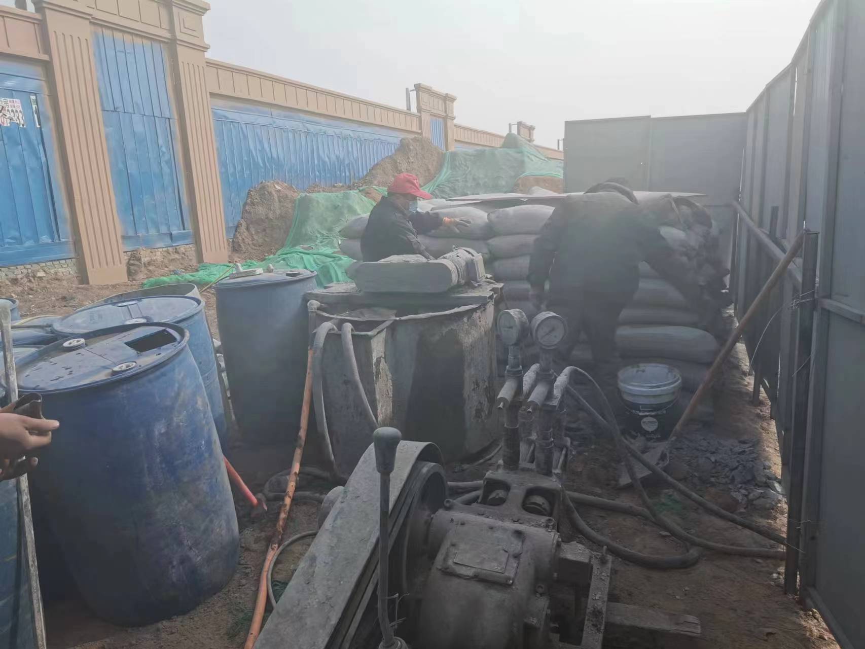 湘阴房屋下沉注浆